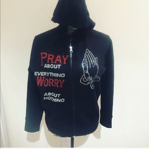 Hoodie s-4xl pray About Everything